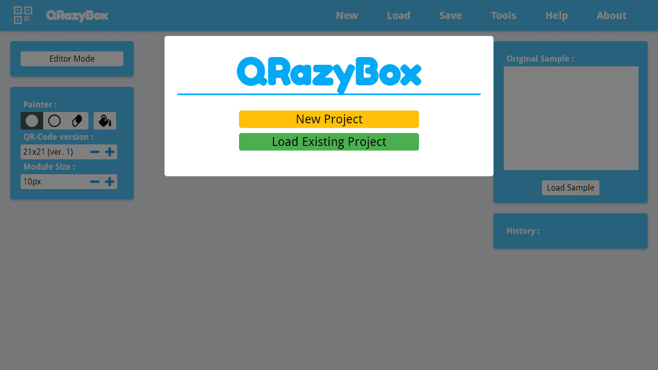QRazyBox screenshot 1
