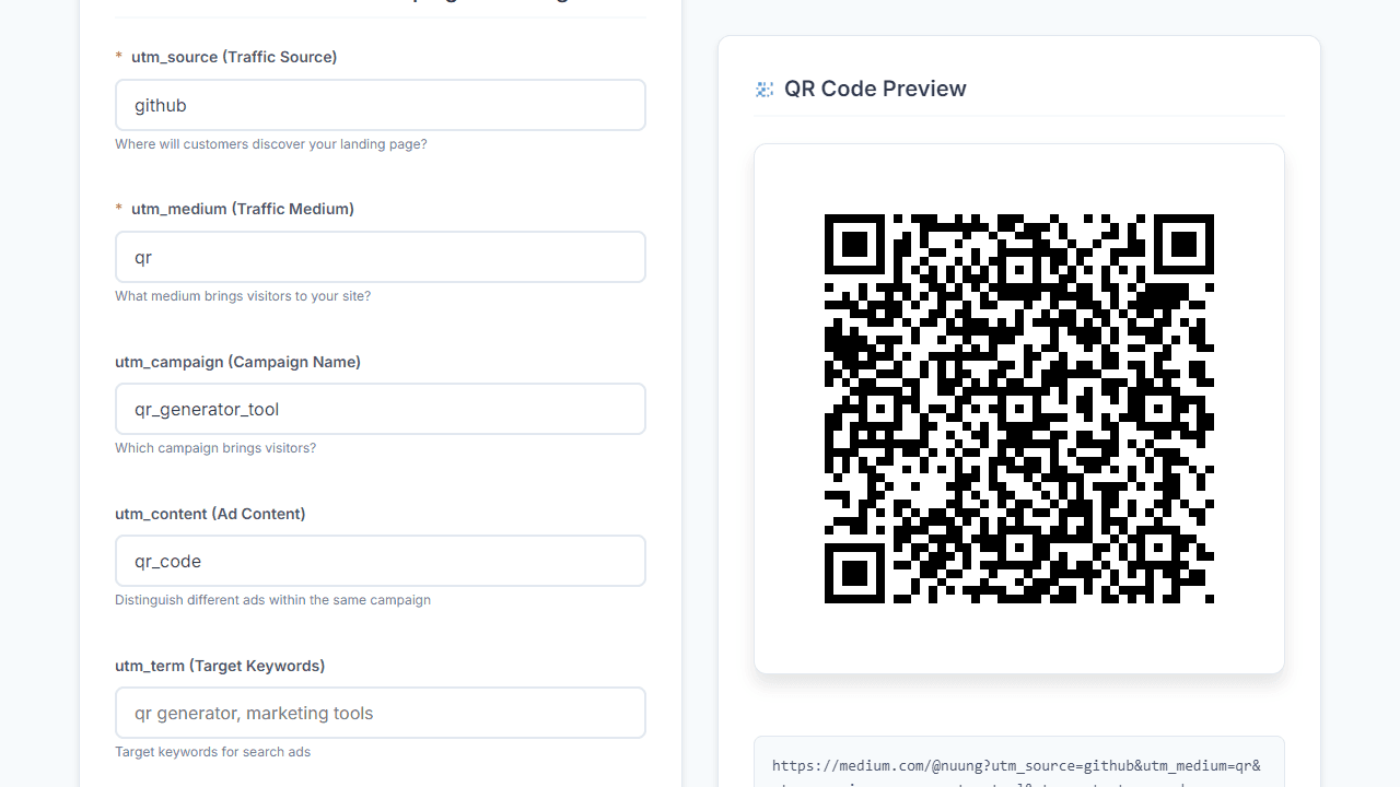 QR Code Generator screenshot 2