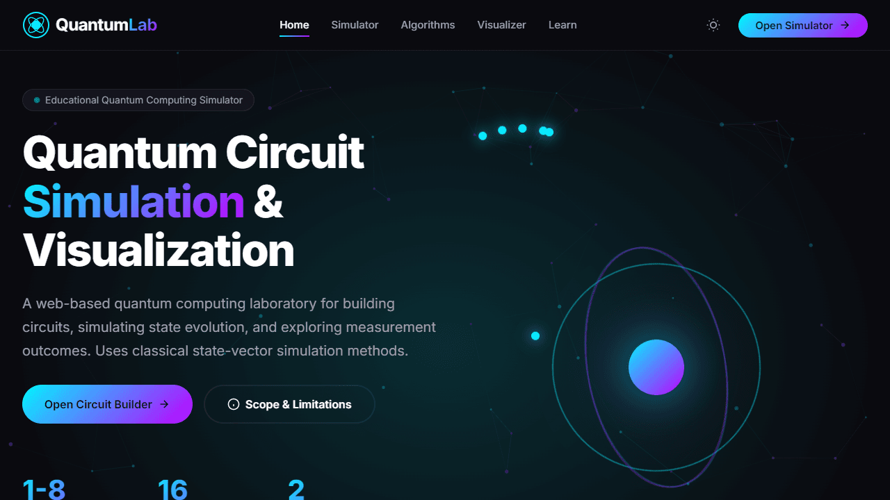 Quantum Circuit Lab screenshot 1