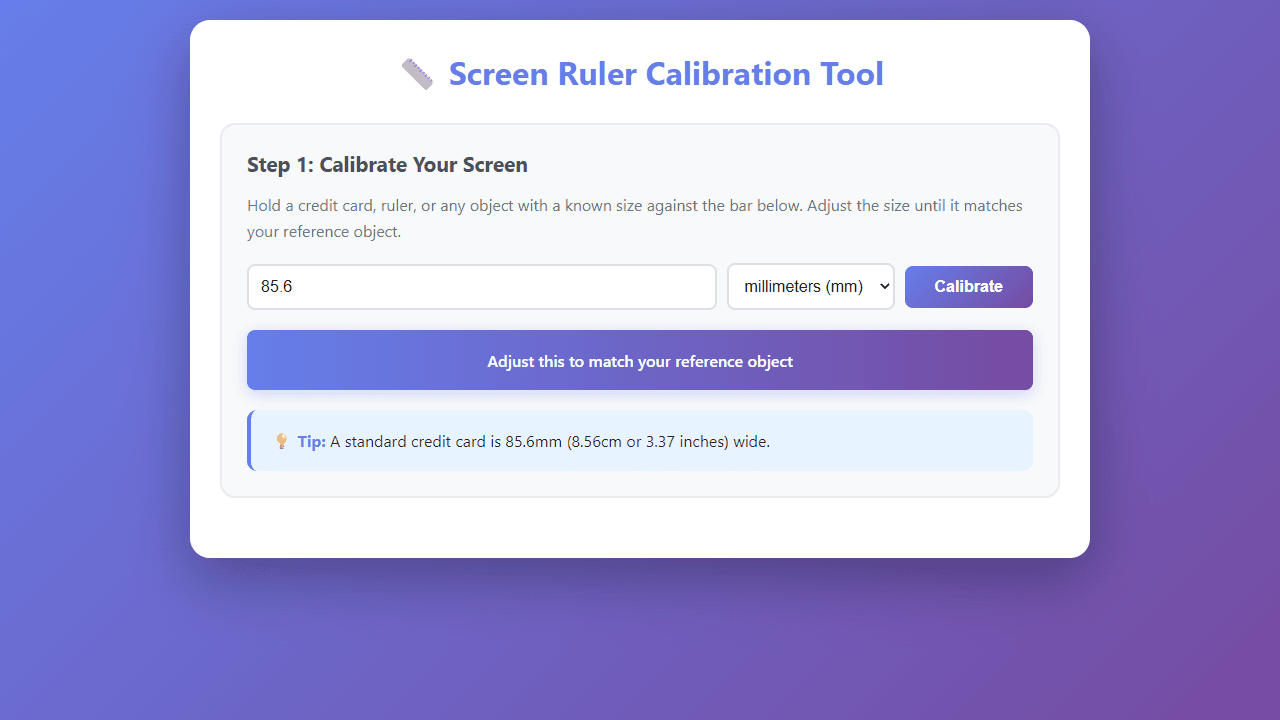 Screen Ruler screenshot 1