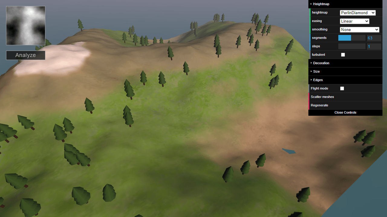 3D Terrain Generator screenshot 1