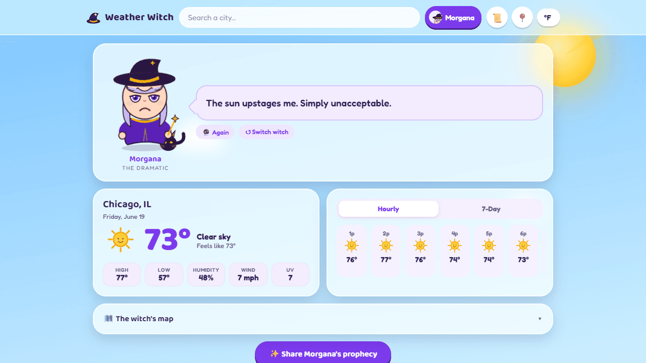 Weather Witch screenshot 3
