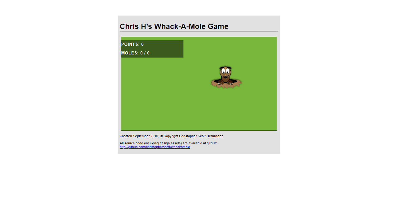 Whack-a-Mole screenshot 1