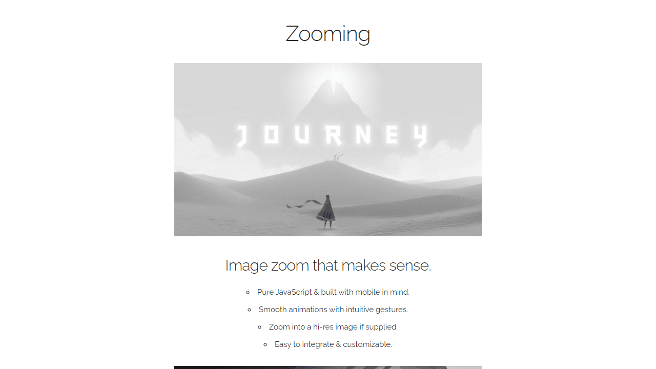 Zooming screenshot 2
