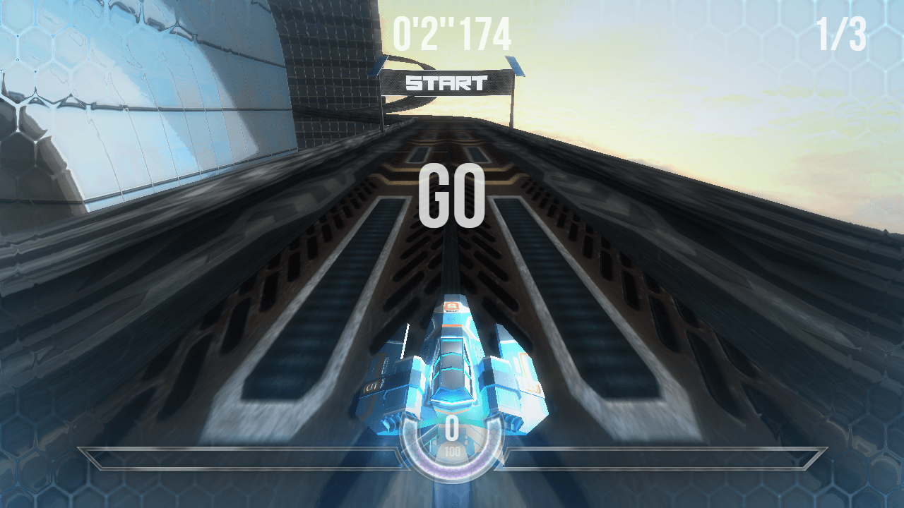 HexGL Racing screenshot 1